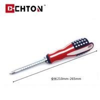 ราคา CHTON ไขควงหัวสลับแบน-แฉก และปรับระดับได้ สามารถเปลี่ยนหัวได้ ลายธงชาติสหรัฐ แกนขาว สินค้าพร้อมส่งจากไทย (22239067889)