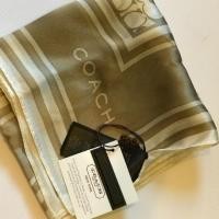 ราคา NWT COACH Fashion SIS Neck SCARF 100% SilkNWT COACH Fashion SIS Neck SCARF 100% Silk (956144941)