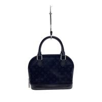 ราคา LOUIS VUITTON Handbag Little Alma_Monogram Satin_BLK Canvas BLK Total Pattern Direct from Japan Sec (24342062996)