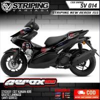 ราคา ใหม่ AEROX 155 VARIATION STRIPING - YAMAHA NEW AEROX 155 - SIMPLE ELECTRATION STICKER [ SV 014 ] (41477086087)