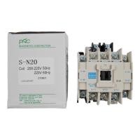 ราคา พร้อมส่ง PNC S-N20 ขนาด 24vac 220vac 380vac 20A MAGNETIC CONTACTOR (27819651449)