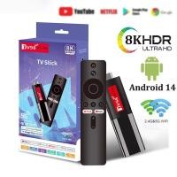 ราคา กล่องรับสัญญาณมินิ4K รองรับวิดีโอกล่องทีวี tv98 Android 14ทีวี2.4G 5G 8 128G Android TV 12.1 dual WiFi 6 Audio quad-core A53สมาร์ททีวี Android TV Stick for Google/YouTube (29918155168)