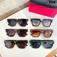 ราคา แว่นกันแดดสไตล์เซเลบริตี้ Valentino กรอบสี่เหลี่ยมแฟชั่นสำหรับผู้ชาย VLS-162A (27730012944)
