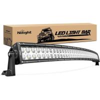 ราคา แถบไฟ LED Nilight 42 นิ้ว 240W ไฟ LED โค้งทํางาน Spot Flood Combo ไฟ LED LED Bar ขับรถไฟตัดหมอก Jeep Off Road Lights รับประกัน 2 ปี (28743703380)