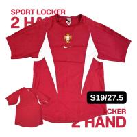 ราคา ***เสื้อฟุตบอลมือสองของแท้***เสื้อซ้อม Portugal 2002 ไซส์ S (26603497981)