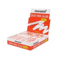ราคา Monami Dust Free Eraser ยางลบดัสฟรี ก้อนใหญ่ แพ็ค 20 ก้อน (1489684258)