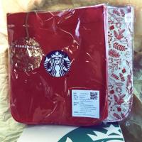 ราคา กระเป๋าผ้า Starbucks Christmas สีแดง (1717642719)