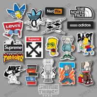 ราคา Nike supreme casual hypebeast aesthetic Sticker || สติ๊กเกอร์ติดหมวกกันน็อค (25783389137)