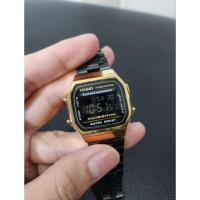 ราคา นาฬิกา casio สีดำทอง (22782861516)