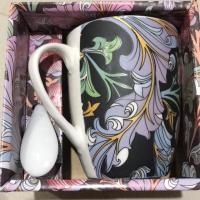 ราคา ถ้วยน้ำ พร้อมช้อนเซรามิก แก้วน้ำเซรามิก แก้วเซรามิก (4144767240)