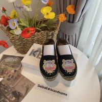 ราคา Used รองเท้า Kenzo tiger espadrilles Size 38 สีดำ เคนโซะรุ่นนี้ด้านนอกเป็นผ้า ด้านในเป็นหนังนะคะ (9867733672)