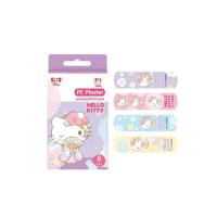 ราคา SOS Plus HELLO KITTY พลาสเตอร์ปิดแผล ลาย เฮลโล คิตตี้ P1 Plaster 8 แผ่น (23378374927)