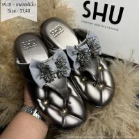 ราคา ♥️ ลดแรงไม่ง้อโค้ด ♥️SOFA SHU by Shuberry ของแท้1000000% / ผ่อนSpayLaterได้ SHU SOFASHOES SLIM SWEET CHIC แพลตตินั่ม (19885291471)