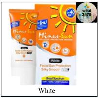 ราคา Minus-Sun SPF40 PA+++ White ครีมกันแดด 30g. (23352267170)