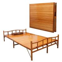 ราคา เตียงไม้ไผ่พับได้เตียงพับได้เดี่ยวเตียงคู่พับได้เตียงเรียบง่ายไม้กระดานเตียงกระดานแข็งเตียงเย็นเตียงเด็ก (42376908728)