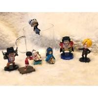 ราคา โมเดลวันพีซ One Piece ลูฟี่แอฟโฟร ซันจิ อุซป เอเนลู อิน ทราฟัลการ์ ลอว์ หนวดดำ (25120685688)