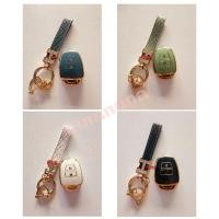 ราคา เคสใส่ รีโมท กุญแจรถยนต์ รุ่น #Toyota รุ่นเก่า  และ รุ่นอื่นที่รีโมทแบบนี้ค่ะ  แถมพวงกุญแจ 1 ชุด มีหลายสีให้เลือกจ้า (20995726923)