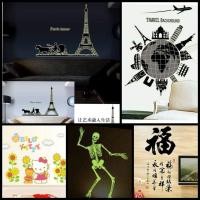 ราคา GLOW IN THE DARK WALLSTICKER GLOW WALL STICKER GLOW WALL STICKER GLOW IN THE DARK WALL STICKER (53851538759)