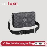 ราคา หลุยส์วิตตอง Louis Vuitton Studio Messenger Bag กระเป๋าสะพายข้างผู้ชาย N50013 (28576843895)