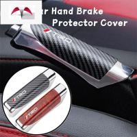 ราคา Universal Toyota TRD รถมือเบรคคาร์บอนไฟเบอร์สไตล์รถ Handbrake Sleeve Decor Protector ฝาครอบ SUV อุปกรณ์เสริมสําหรับ Agya (55602258461)