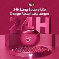 ราคา F5 Ear Phone Bluetooth 5.3 Semi-In-Ear Cute Noise Reduction Wireless Earbuds HIFI Sound With Mic Su Semi-In- buds (25432742703)