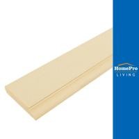 ราคา CONWOOD ไม้บัวลายหลุยส์ 10X305X1.1 ซม. สีขาวงาช้าง (18689291647)