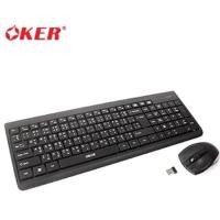 ราคา Oker ชุดคีบอร์ดเมาส์ไร้สาย Wireless keyboard mouse Combo set รุ่น G1000 เป็นคีย์บอร์ด/ เมาส์ไร้สาย (1707607897)