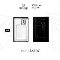 ราคา A7 Memobottle ขวดน้ําแบน 6oz 180ml Slim Compact Leakproof Design BPA-Free Minimalist ขวดสําหรับการเดินทาง (22468869975)