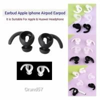 ราคา หูฟังเกี่ยวหูซิลิโคน Apple Airpods Earpods Iphone Huawei Earbuds (41355807896)
