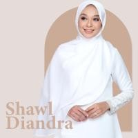 ราคา [SHAWL Bride] DIANDRA Pearly Satin Matte Shawl Tuning ผ้าคลุมไหล่เจ้าสาว [OFF WHITE] (52952919117)