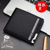 ราคา Adidas กระเป๋าสตางค์หนัง แบบพับได้ พิมพ์ลายตัวอักษร แฟชั่นสําหรับผู้ชาย (24627694225)