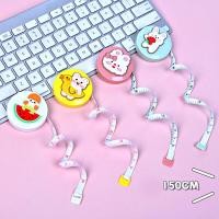 ราคา สายวัดตัว แบบพกพา ตลับเมตรการ์ตูน สายวัดเอว ม้วนเก็บได้ ลายการ์ตูน น่ารัก ยาว 150 ซม./60 นิ้ว (8491182397)