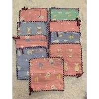 ราคา ผ้าเช็ดหน้า สาลูทอ 6ชั้น cotton 100% และ ผ้าเช็ดหน้านาโน(แบบหนา) มี2ลาย ขนาด 30*30cm ขายแบบคละลาย6ผืน (21117275439)
