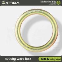 ราคา Xinda Outdoor 40KN Climbing Rappel Ring Rock Climbing Slackline Hammock Pack Mountaineering Rescue Belay Connector (40527165173)