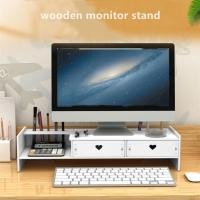 ราคา diy monitor standที่วางจอคอม งานประกอบเอง ชั้นวางหน้าจอคอมพิวเตอร์ ตู้เก็บของปากกาปีใหม่ เก็บเดสก์ท็อป (21678463266)