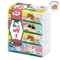 ราคา zilk by cellox facial tissue ซิลค์ กระดาษเช็ดหน้า ซอฟท์แพ็ค 140 แผ่น x 4 (40903046756)