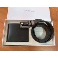 ราคา Calvin Klein แท้outlet เซตเข็มขัด + กระเป๋าสตางค์ผู้ชาย (6601386086)
