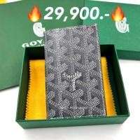 ราคา New goyard saint-pierre card wallet สีเทาสวยมาก (40108438315)