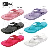 ราคา ADDA 82N01 รองเท้าแตะ รองเท้าลำลอง สำหรับผู้หญิง แบบคีบ รุ่น ไซส์ 4-6 สีดำ ชมพู ขาว ฟ้า ม่วง Maksim (24269825076)
