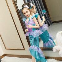 ราคา เด็กใหม่ฮาโลวีนเครื่องแต่งกายชุดนางเงือกเจ้าหญิง (26065426020)