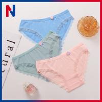 ราคา (M–XL) Alicias Secret Seluar Dalam Renda Manik Reben Comeal Love Ribbon Lace กางเกง (53401659954)