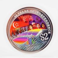 ราคา เหรีญญเงิน(99.99%)ที่ระลึก 2007 Singapore 42 Years of Independence Commemorative Silver Coin (24584466252)