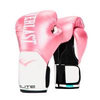 ราคา [ส่ง J&T ฟรี!!] นวมชกมวย EVERLAST Pro Style ELITE 10oz. [Pink/White] (6912520021)