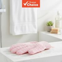 ราคา ถุงมือขัดตัวพรีเมี่ยมสามชั้น สีเขียว/ชมพู ทนและสะดวก (41523553896)