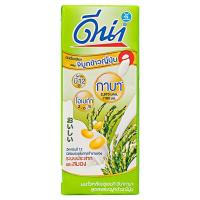 ราคา ดีน่านมถั่วเหลืองยูเอชทีจมูกข้าวญี่ปุ่น 180มล. แพค 12 กล่อง (9217590688)