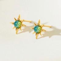 ราคา Nicole Jewelry - Near the stars Earrings - Blue Opal (26487620359)