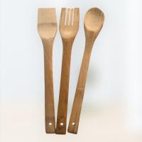 ราคา ชุดตะหลิวไม้ ทัพพี ไม้พายไม้ไผ่ 3 ชิ้น / แพ็ค ยาว 28 ซม. (27838361149)