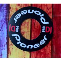 ราคา สติกเกอร์ สีดำด้าน ลาย Pioneer Size M สำหรับ ddj sr1,2 ddj rr ddj sx1,2,3 ddj rr ddj 800 1ชุด2ชิ้น (24632232965)