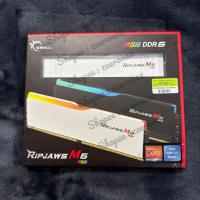 ราคา G.SKILL RIPJAWS M5 RGB WHITE 64GB (32GBx2) DDR5 5200MHz RAM (หน่วยความจำ) แรมมือหนึ่ง (43227056784)