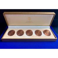 ราคา เหรียญพระพุทธปัญจภาคี ปี 2539 พิมพ์ใหญ่ เนื้อทองแดง พร้อมกล่องเดิม (7218052594)